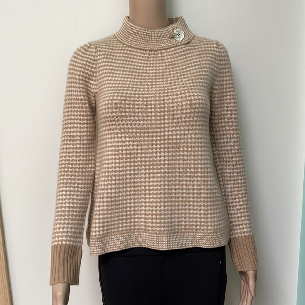 Jamison cashmere sweater small beige